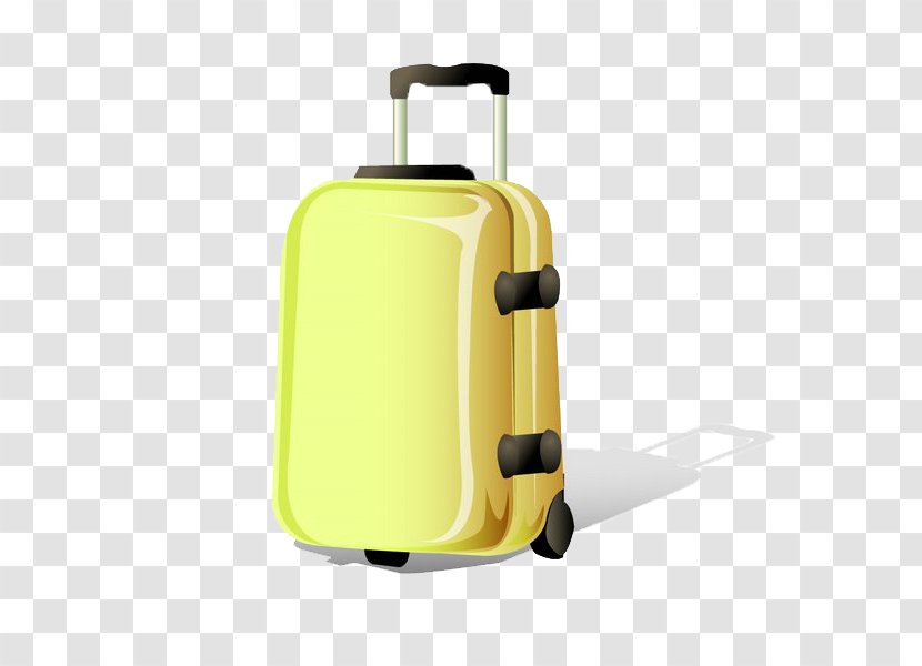 Travel Suitcase Icon - Cartoon Bag Transparent PNG