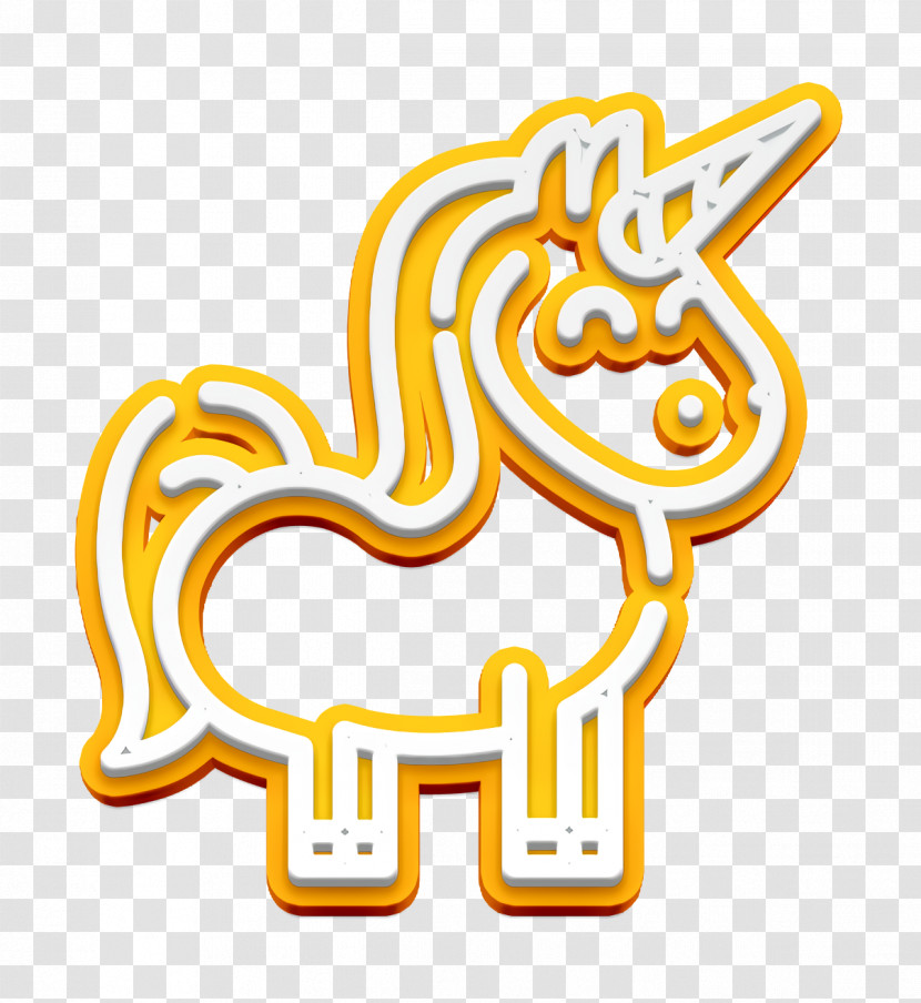 Fantastic Characters Icon Unicorn Icon Transparent PNG