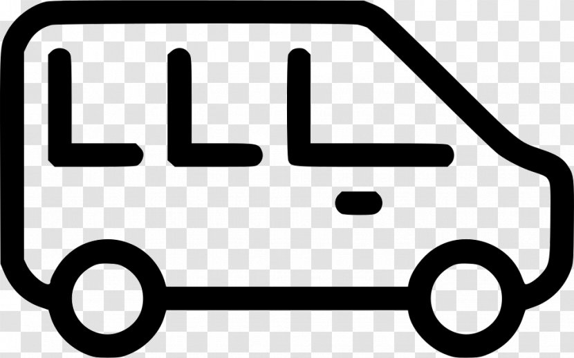 Freight Transport Delivery Symbol - Logistics - Black And White Transparent PNG