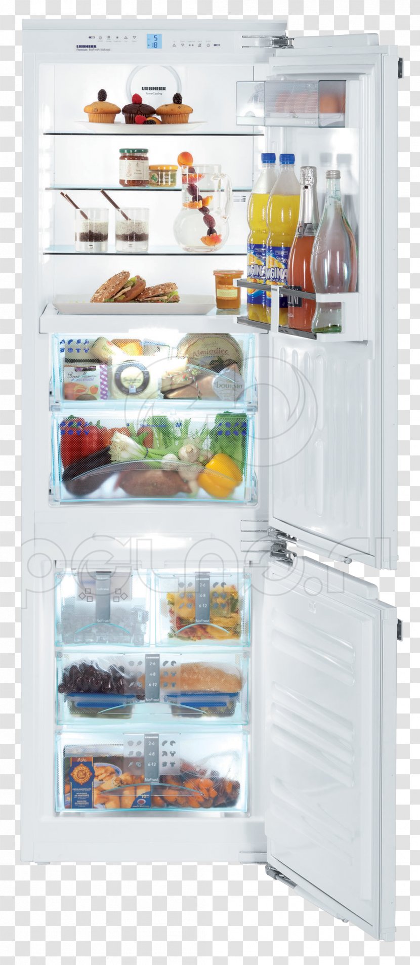 Liebherr Group Refrigerator Freezers Price - Kitchen Appliance Transparent PNG