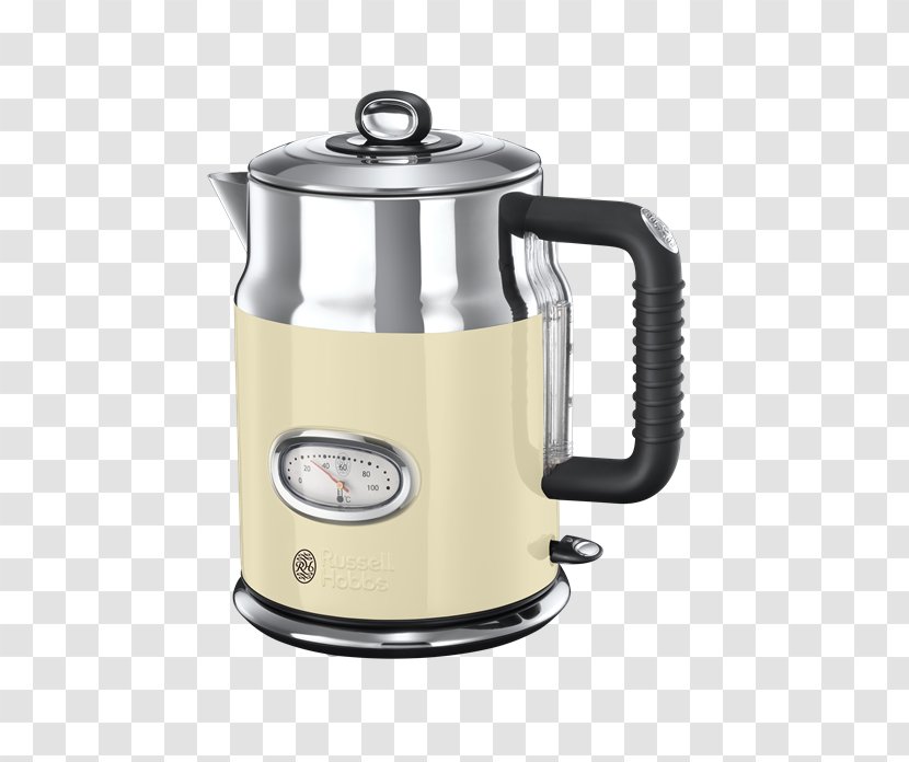Electric Kettle Russell Hobbs Water Filter Brita GmbH - Pressure Cooker - Ribbon Retro Transparent PNG