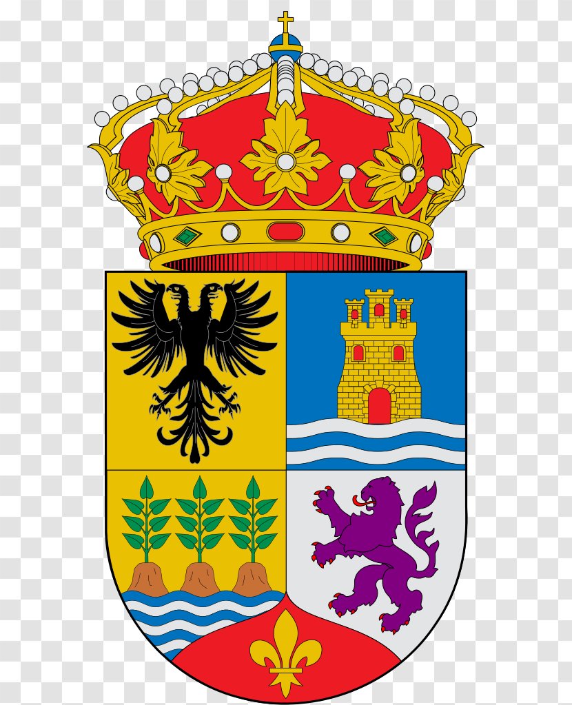 Cabra Del Santo Cristo Escutcheon Lardero Coat Of Arms Galicia - Yellow - Field Transparent PNG