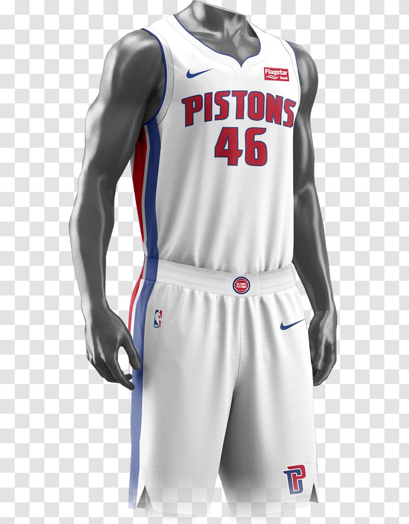 Detroit Pistons T-shirt NBA Jersey Cleveland Cavaliers - Tshirt Transparent PNG