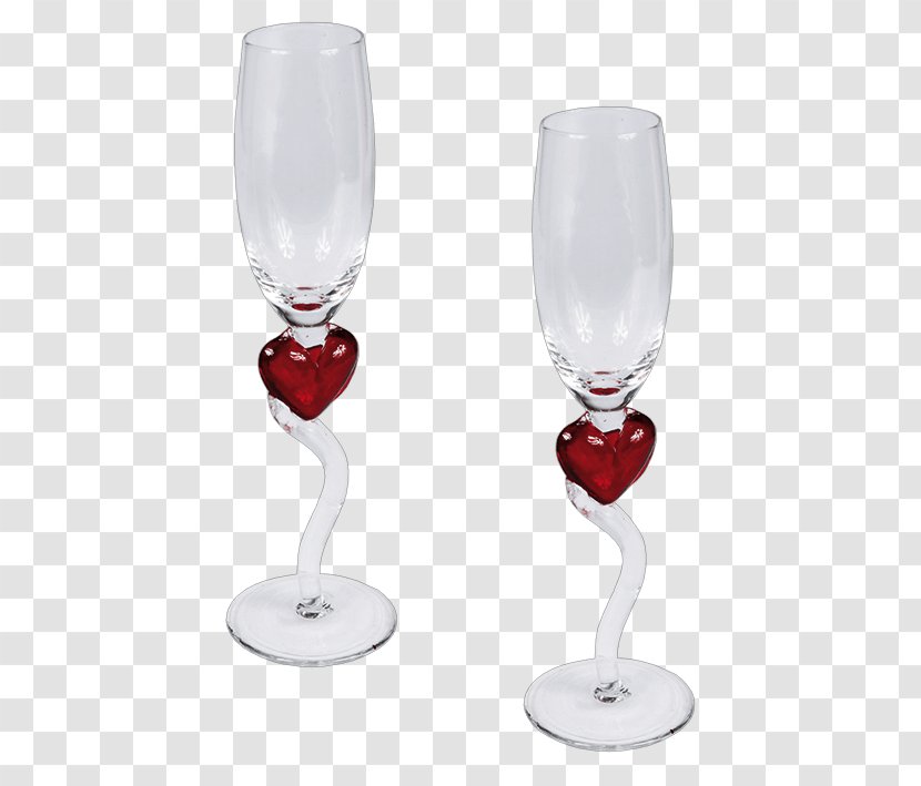 Wine Glass Champagne Stemware - Barware Transparent PNG