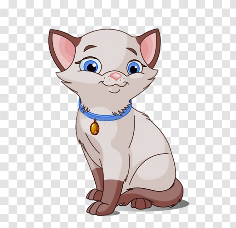 Siamese Cat Royalty-free Clip Art - Flower - Cartoon Transparent PNG