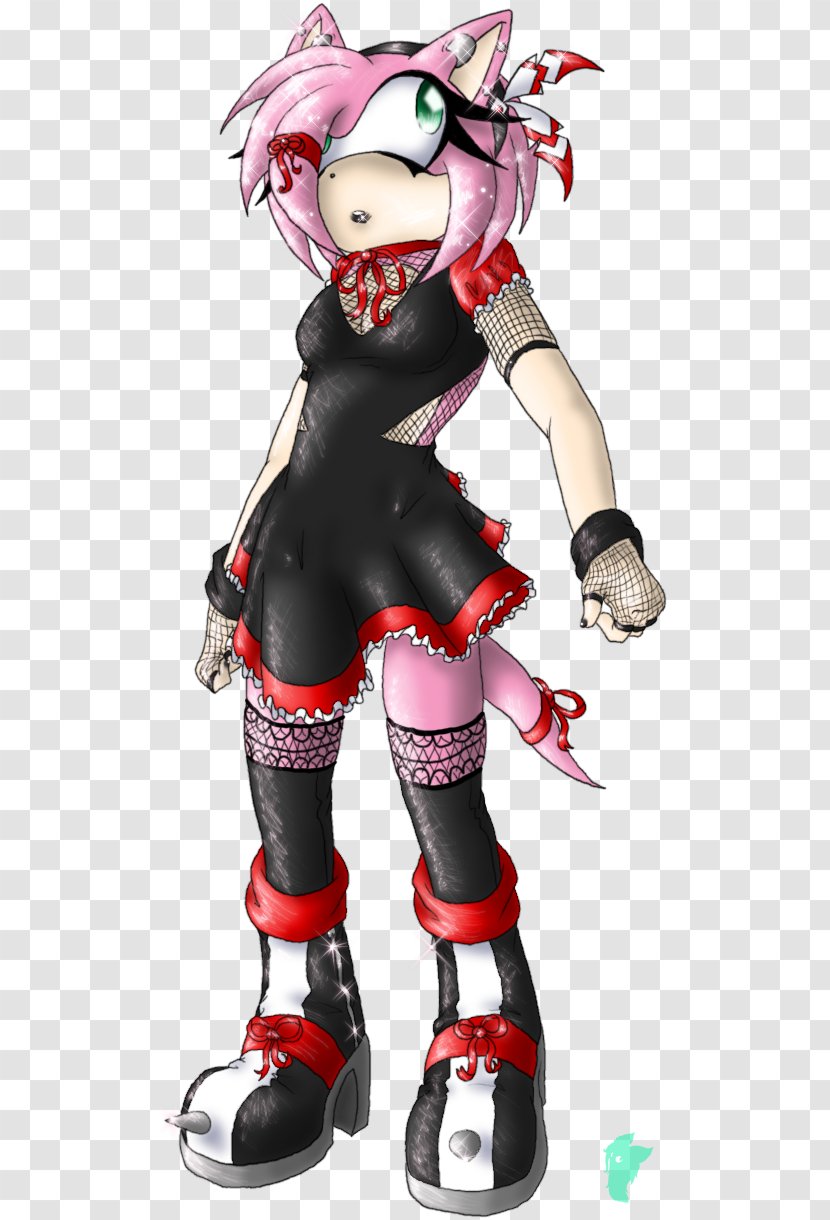 Amy Rose Hedgehog Drawing Character - Figurine Transparent PNG