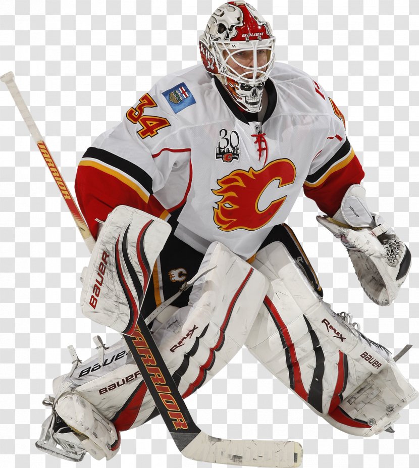 Goaltender Mask PeekYou Security Hacker College Ice Hockey - Jersey - Flames Pics Transparent PNG