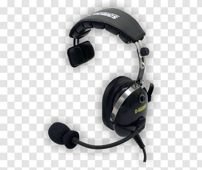 Headphones Microphone Intercom Sound Radio - Peripheral - Headset Microphones Speaking Transparent PNG