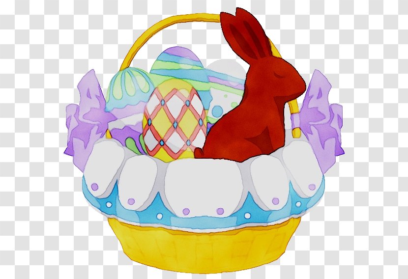 Food Gift Baskets Easter Egg Clip Art Illustration - Home Accessories - Basket Transparent PNG