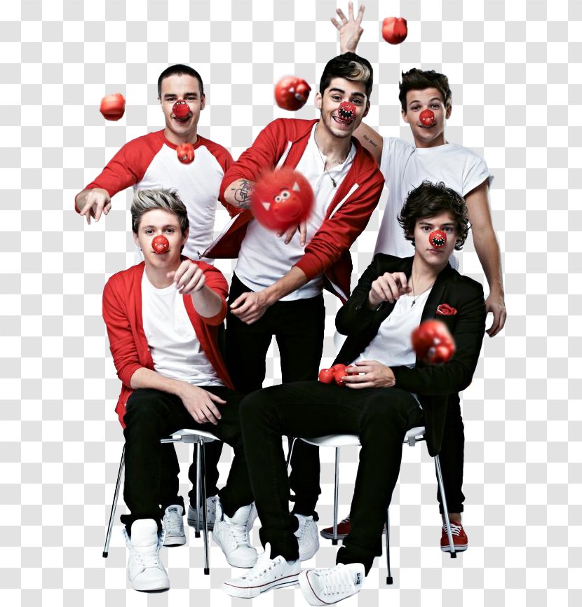 One Direction 2013 Brit Awards Red Nose Day Take Me Home Comic Relief - Flower Transparent PNG