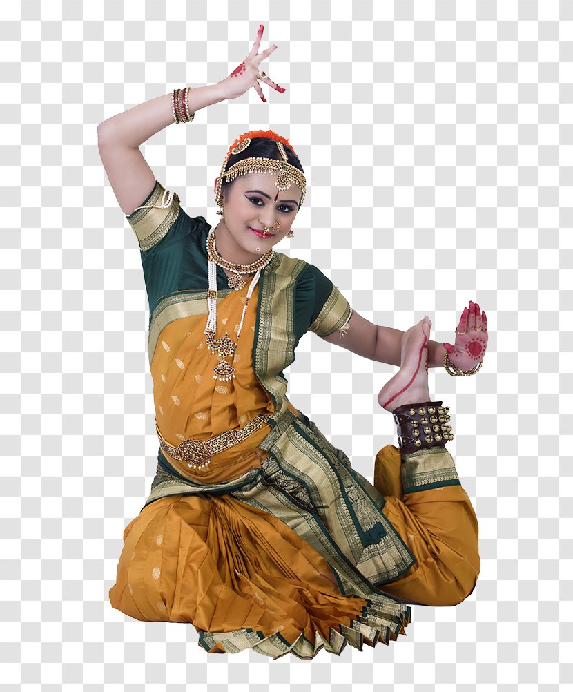 Performing Arts Dance Costume Arangetram - Sprinkle Flowers To Send Blessings Transparent PNG