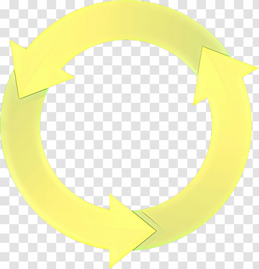 Yellow Circle Symbol Transparent PNG