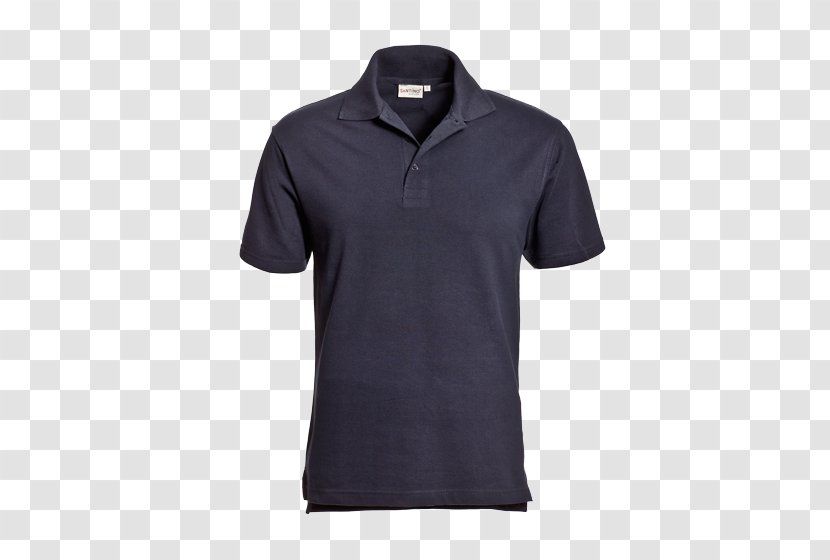 T-shirt Polo Shirt Sleeve Dress - Black - Sport Transparent PNG