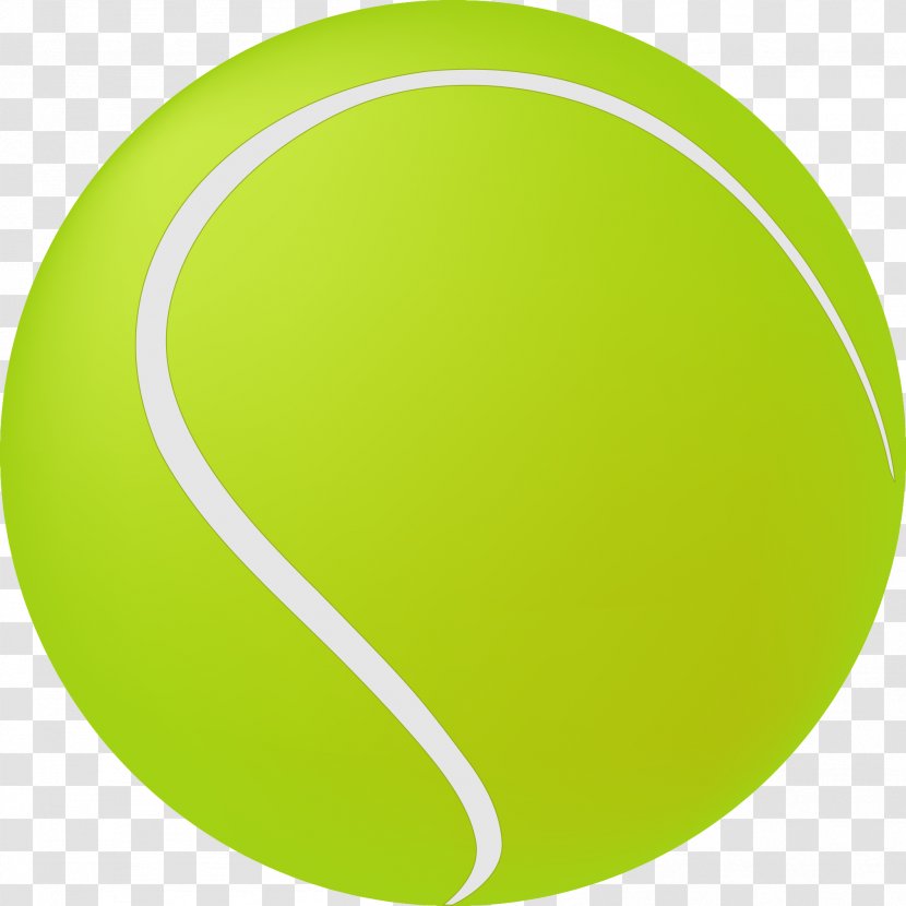 Tennis Ball Green Circle - Grass - Europe Vector Transparent PNG
