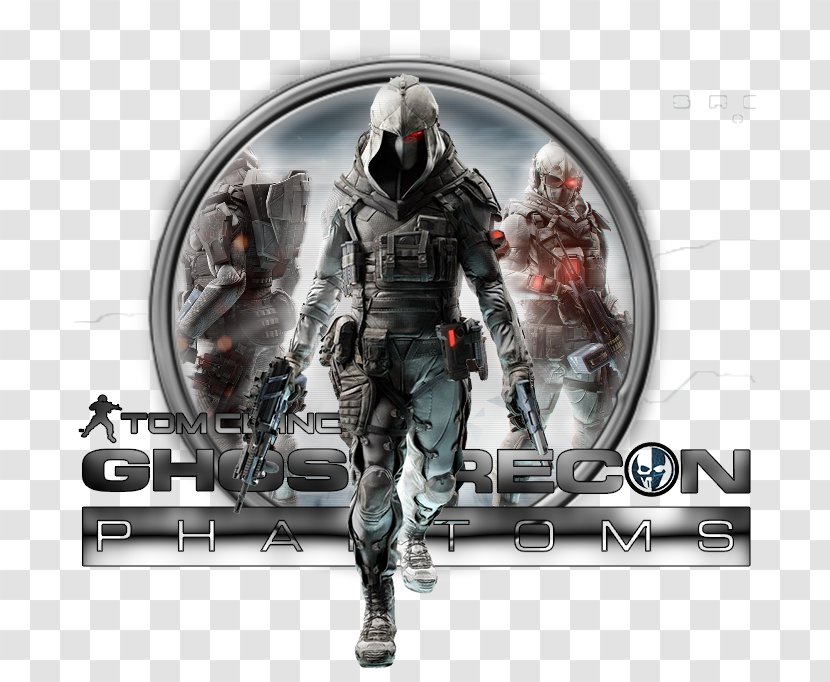 Tom Clancy's Ghost Recon Phantoms Advanced Warfighter Video Game Ubisoft - Action Figure - Reflections Transparent PNG