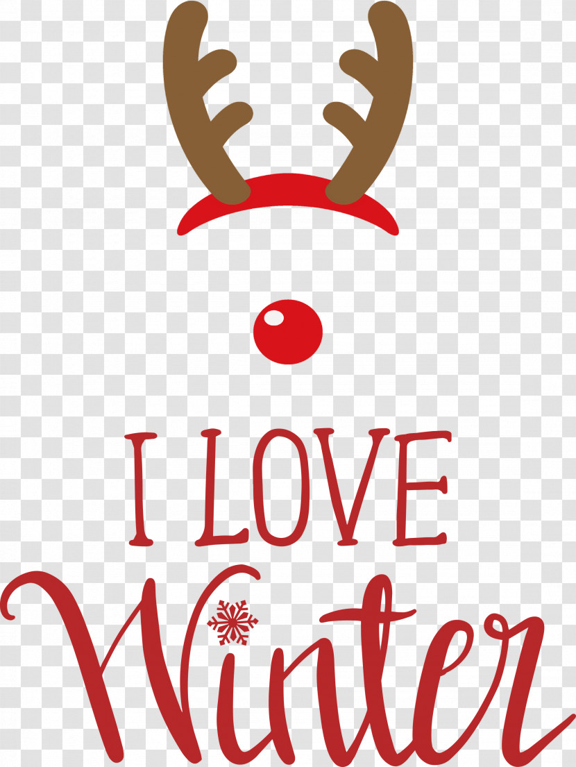 I Love Winter Winter Transparent PNG