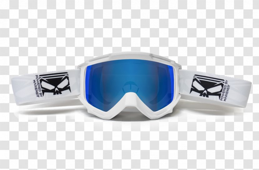 Goggles Sunglasses Blue White - Supermofools - Glasses Transparent PNG