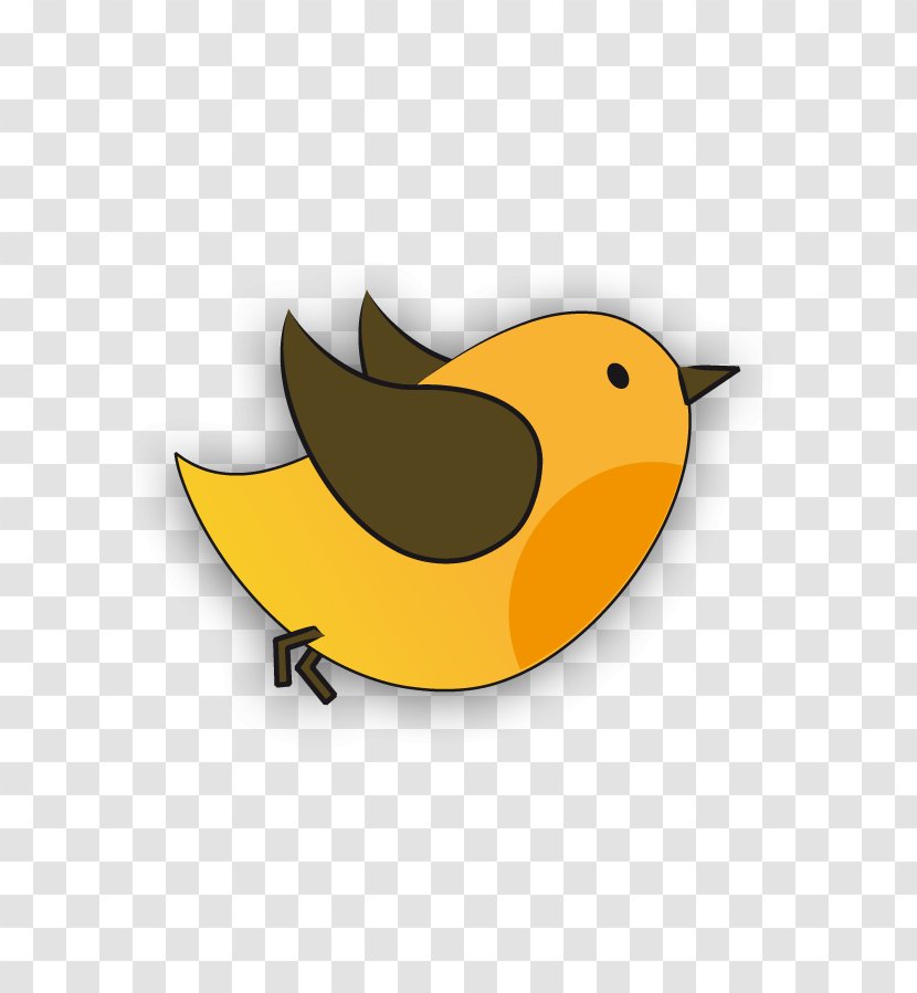 Bird Beak Yellow Clip Art - Fruit Transparent PNG