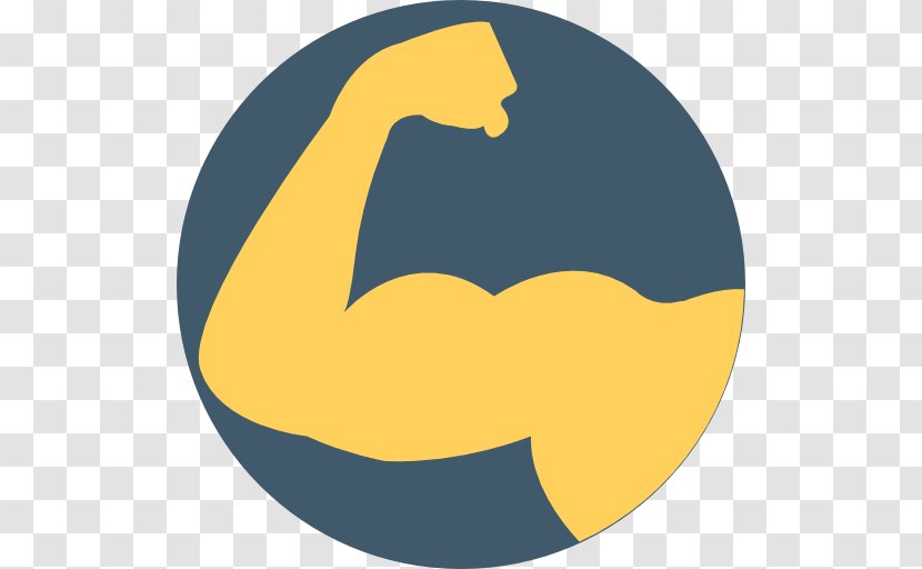 Physical Fitness Centre Exercise Personal Trainer - Yellow - Symbol Transparent PNG