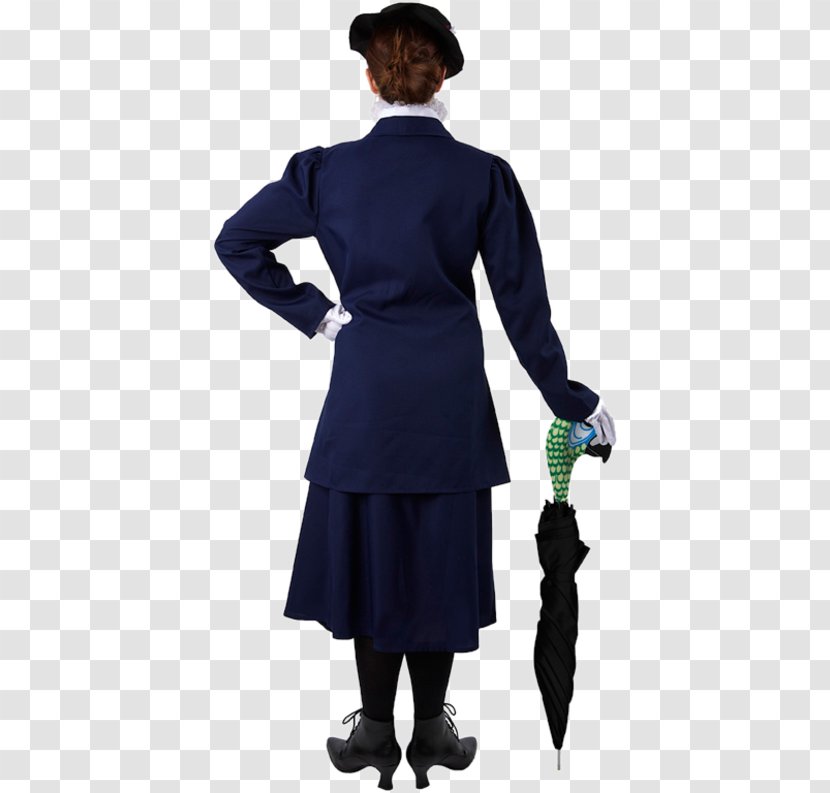 Costume Jacket Skirt Collar Disguise - Nanny Transparent PNG