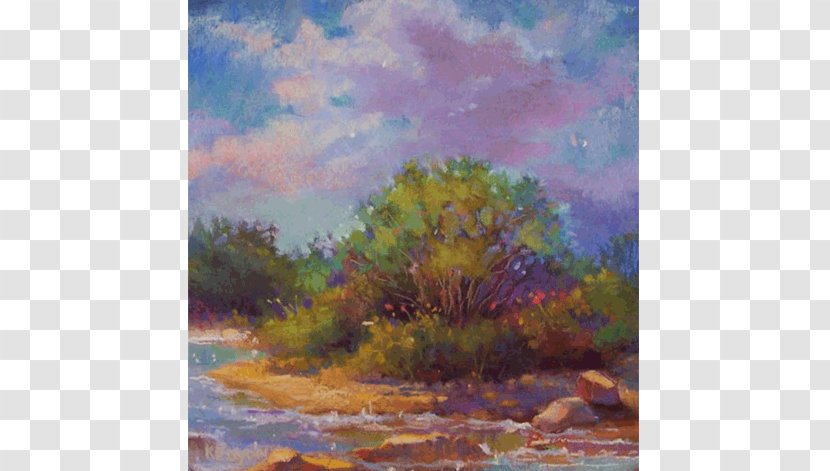 Watercolor Painting Pastel Art - Drawing - Desert-landscape Transparent PNG