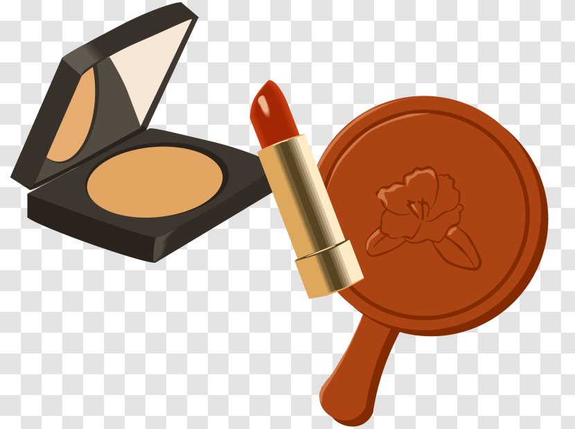 Lipstick Cosmetics - Orange - Foundation Transparent PNG