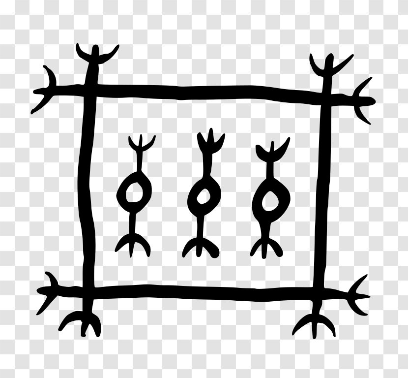 Icelandic Magical Staves Book Of Shadows Runes - Deer - Stave Transparent PNG
