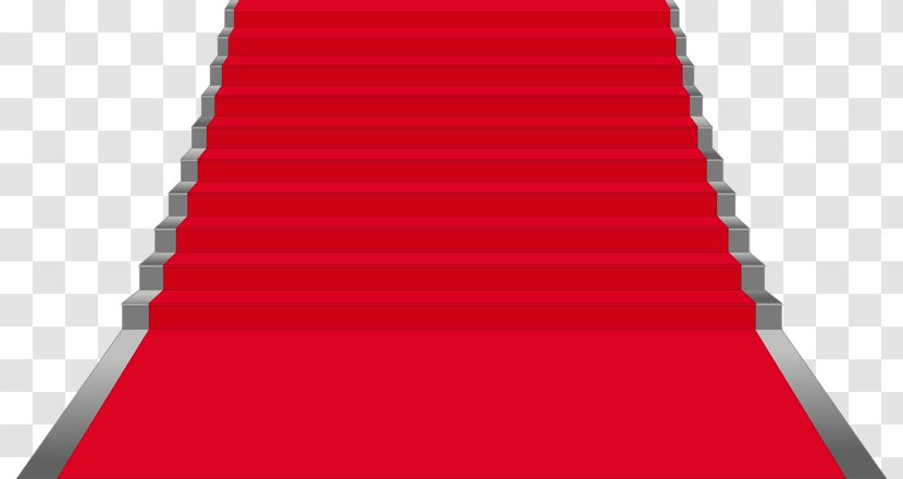 Stairs Stair Carpet Clip Art - Red Transparent PNG