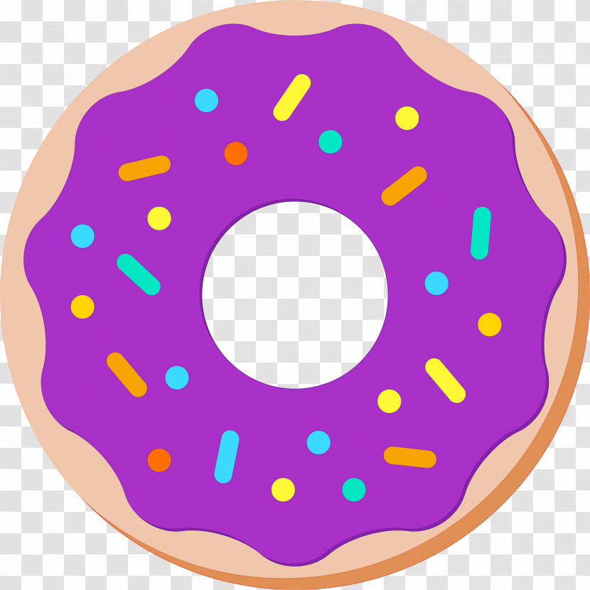 Doughnut Ciambella Baked Goods Pattern Pastry Transparent PNG