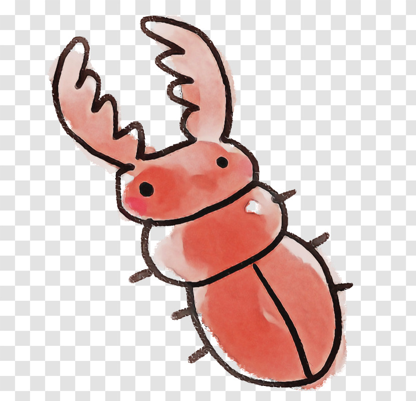 Cartoon Insect Stag Beetles Animal Figure Pest Transparent PNG