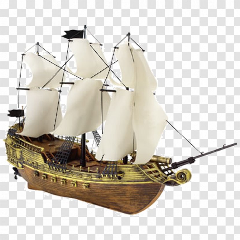 Sailing Ship Galleon Piracy Boat - Tall Transparent PNG