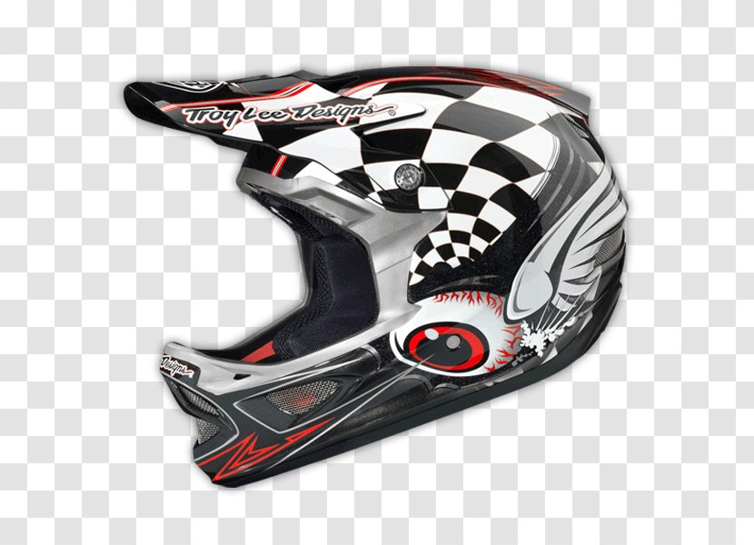 Troy Lee Designs Motorcycle Helmets Bicycle - Hard Hats - Finish Line Transparent PNG