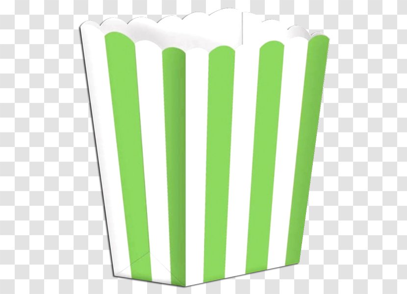 Box Party Favor Buffet Rectangle - Green Stripe Transparent PNG
