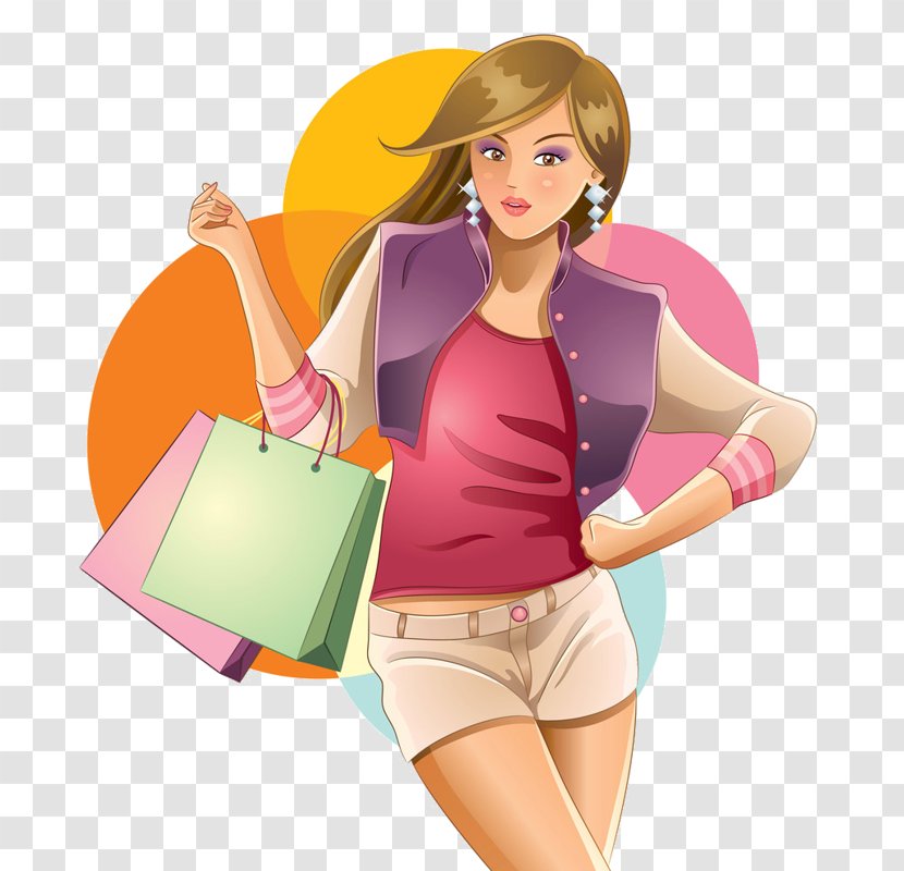 Stock Photography Shopping - Silhouette - Woman Transparent PNG