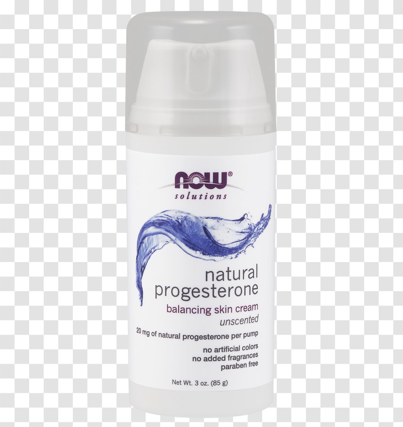 NOW Natural Progesterone Liposomal Skin Cream With Lavender Food Liposome - Ounce - Daucus Carota Transparent PNG