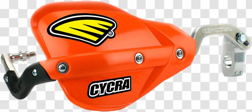 Cycra Racing Motorcycle Handguard Bicycle Handlebars Motocross - Enduro Transparent PNG