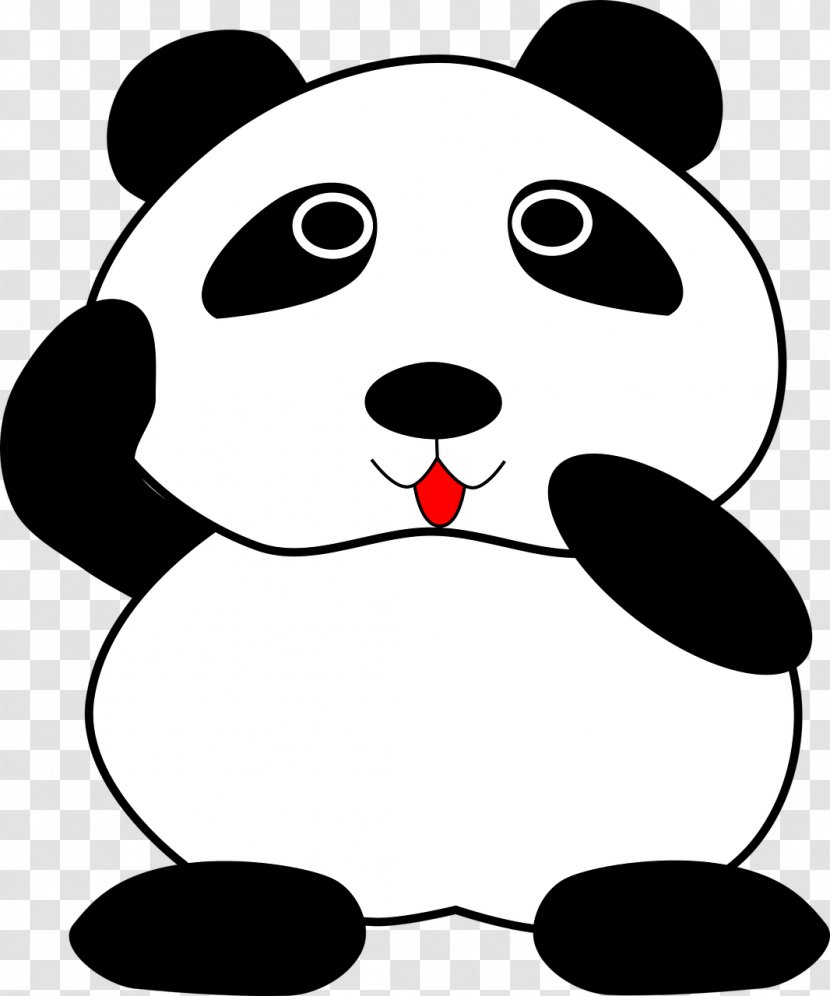 Giant Panda Red Bear Baby Pandas Clip Art - Drawing - Cute Transparent PNG