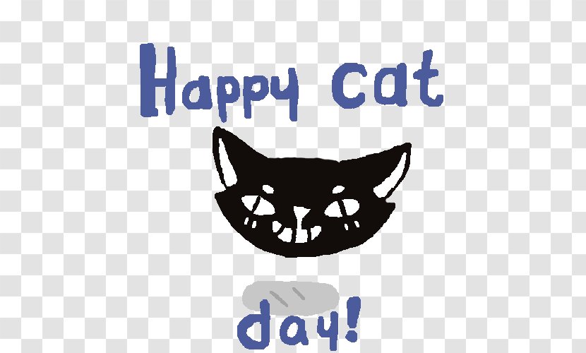 Whiskers Cat Logo Snout Font - Area - Happy Transparent PNG