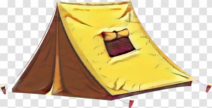 Camping Cartoon - Hilleberg - Yellow Transparent PNG