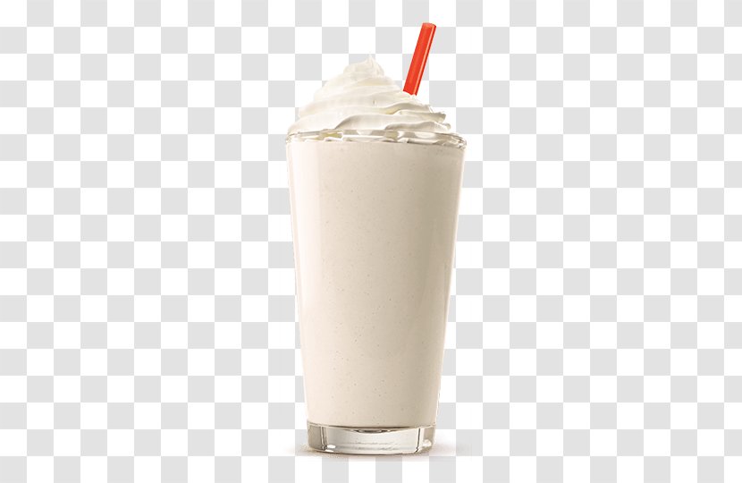 Ice Cream Milkshake Smoothie Sundae - Burger King Vanilla Shake - Milk Transparent PNG