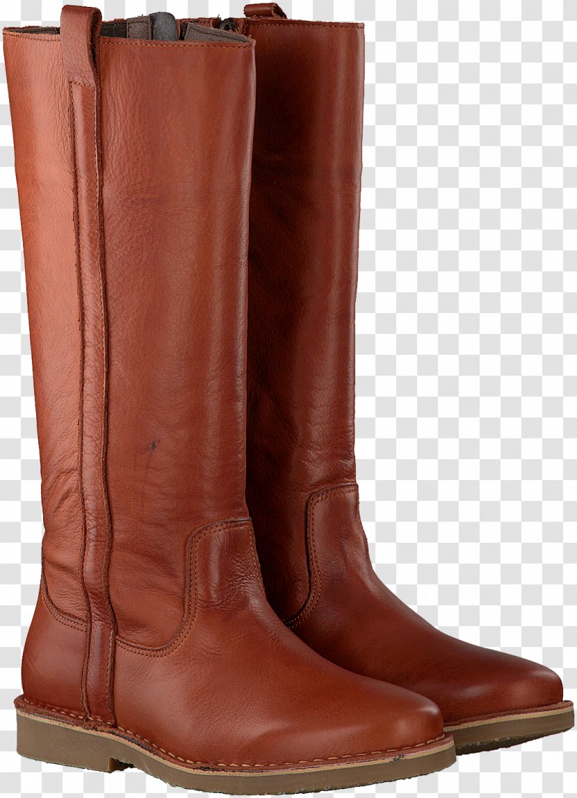Riding Boot Cowboy Footwear Shoe - Leather - Cognac Transparent PNG