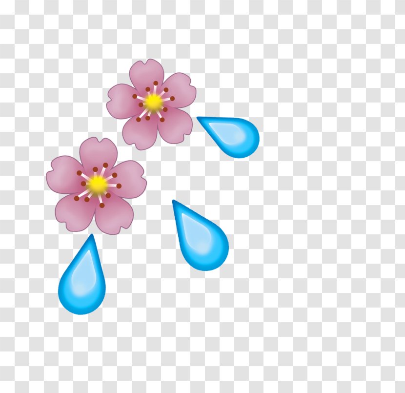 Body Jewellery - Flower Emoji Transparent PNG