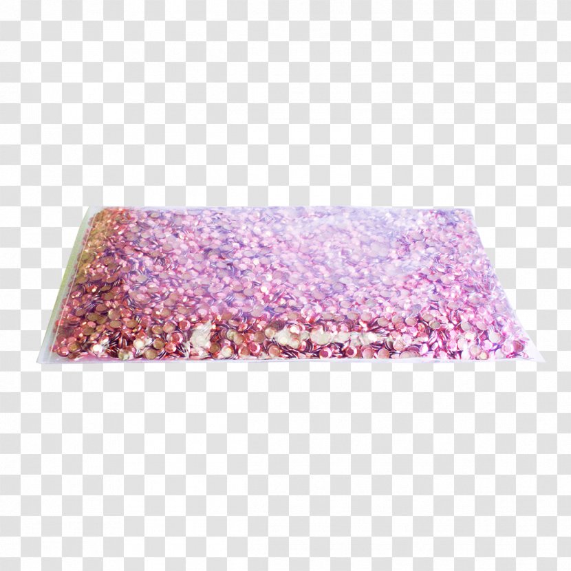 Metal Foil Sequin Silver Textile - Purple - Light Pink Watercolor Transparent PNG