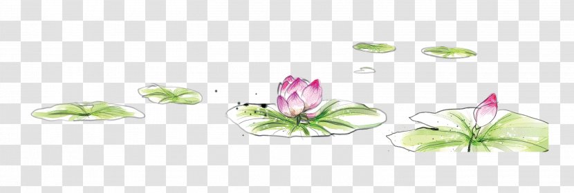 Cut Flowers Petal Leaf Jewellery - Aquarium Decor - Lotus Transparent PNG