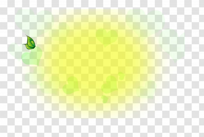 Green Sky Wallpaper - Computer - Yellow Shading Ring Transparent PNG