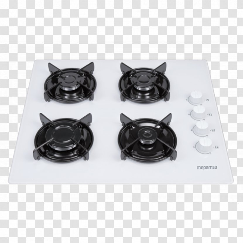 Gas Stove White Butane Cooking Ranges - Metal - Kitchen Transparent PNG