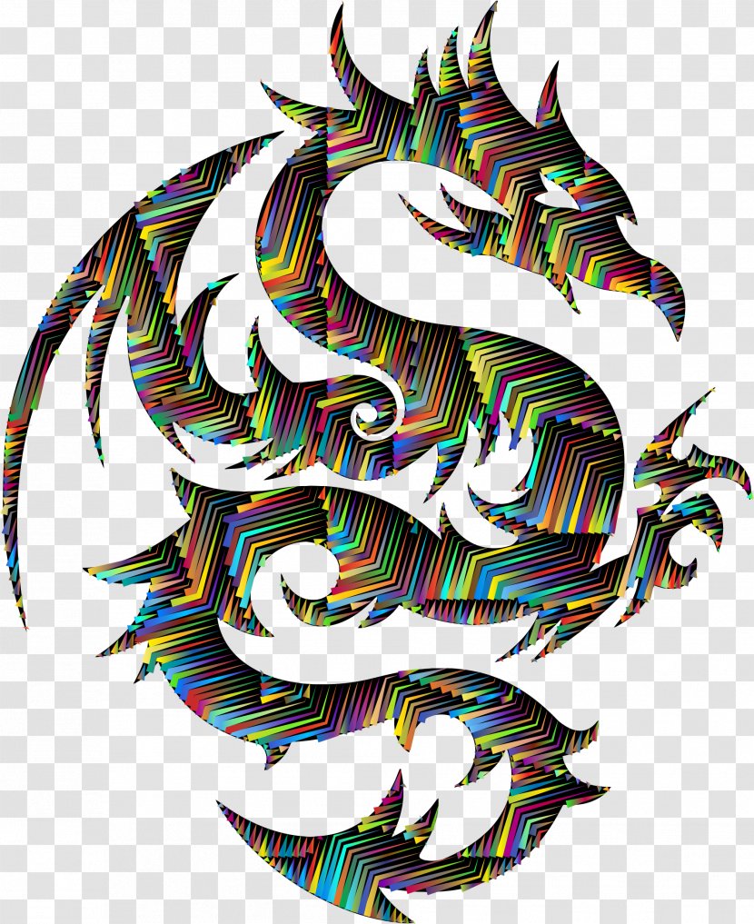 Tattoo Body Piercing Clip Art - Red Dragon And Transparent PNG