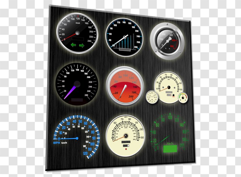 Car Motor Vehicle Speedometers Tachometer Dashboard Transparent PNG