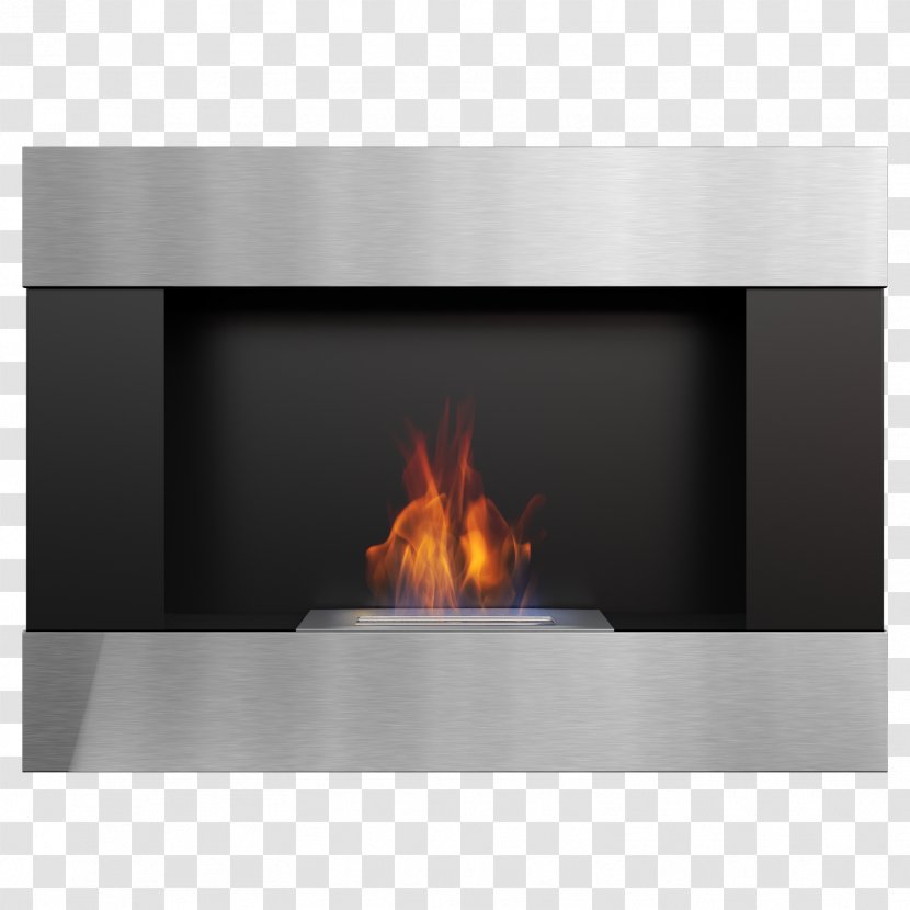 Bio Fireplace Ethanol Fuel Biokominek Hearth - Steel - Bravo Transparent PNG