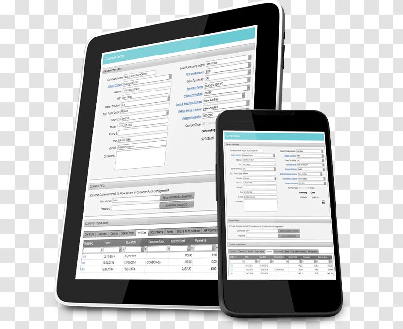 Handheld Devices Digital Journalism Font - Electronics - Inventory Management Software Transparent PNG